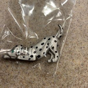 Sterling silver Dalmatian pin